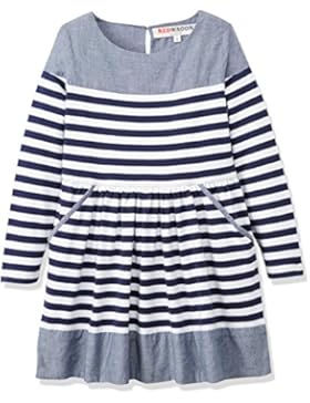 RED WAGON Mädchen Jerseykleid mit Streifen