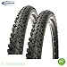 Produktbild 01022613S2 2 x Schwalbe Black Jack Fahrradreifen Decke Schwarz 26 x 2,10 - 54-559