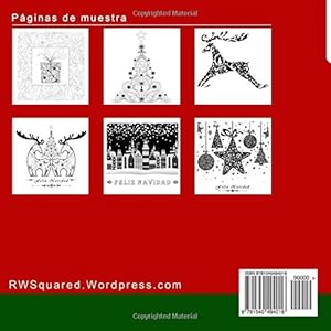 Feliz Navidad: El Libro Para Colorear Adultos: Disenos con arboles de Navidad, adornos, angeles y otras decoraciones festivas (Libros para colorear ad