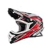 Produktbild O'Neal 3Series MX Helm Hurricane Schwarz Rot Moto Cross Motorrad Enduro, 0603H-3, Größe Large (59 - 60 cm)