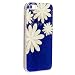 Produktbild Nancen Apple iPhone 5 / 5S / SE (4 Zoll) Blitz Pulver Handy Hülle . Weich TPU Silikon Case / Hülle / Handyhülle Backcover. Anti-Kratz und Anti-Staub.Blitz Pulver Weiße Chrysantheme