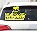 Produktbild Shocker, Autoaufkleber Arschlöcher Auto Tuning Sticker, Motorrad Tattoo 2H075, Farbe:Weiß glanz;Breite vom Motiv:10cm