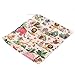 niceEshop(TM) Baby Infant Waterproof Zipper Wet and Dry Diaper Bag for Baby Carriage (Lion Elephant Print)