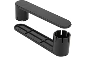 Drfeify Clé de Valve d'entrée de Bateau, clé à air de Kayak de Bateau Gonflable en Plastique, Outil de clé de Valve de gonflage de canot pneumatique de 8 Dents