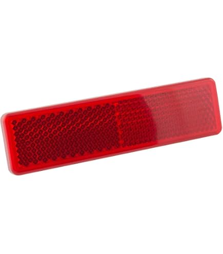 Coppia Catadiottri LED Rossa Per Paraurti Posteriore – Luci Freno/Nebbia Per Opel Vivaro, Renault Trafic, Nissan Primastar (9160858) - 3