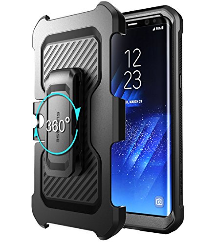 Supcase Unicorn Beetle - Funda para Samsung Galaxy S8   2017   completamente resistente sin protector de pantalla integrado  color negro