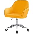 ZHUIYUAN Velvet Office Chair Slipcover, Modern Wingback Dining Cover Protector for Home, Kitchen, Living Room