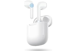 WEKNA Auriculares Inalámbricos Bluetooth, In Ear Auriculares Bluetooth 5.3 con Cancelacion Ruido HD Mic, 48H Cascos Inalambricos de HiFi Estéreo, IPX7 Impermeable Audifonos Inalambricos para iPhone Android