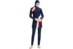 CaptainSwim Neue Muslimische Badebekleidung für Frauen Mädchen Vollständige Abdeckung Burkini Badeanzug Set Islamischer Hijab Bescheiden Strandkleidung Schwimmen Passen Kostüm