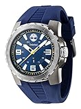 Timberland, Watson - Orologio analogico da polso, Uomo, Cinturino in Silicone, Blu