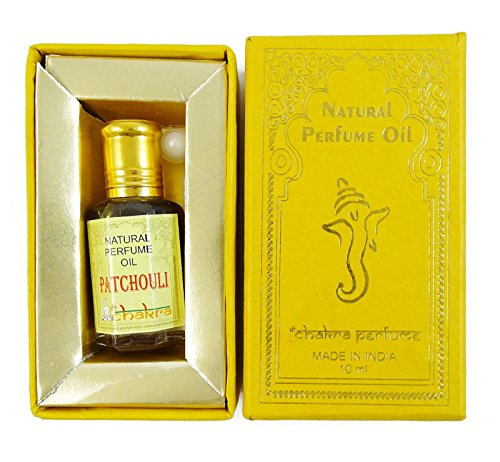 Chakra Natural Perfume Patchouli Fragrance 100% Pure Natural Perfume Oil 10ml