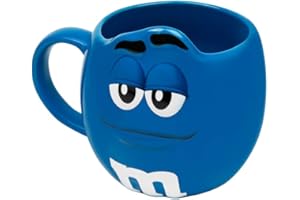 M&M'S COLLECTION Mug M&M'S - Tasse Bleue à l'Effigie des Personnages M&M'S - Cadeau Original pour Faire Plaisir ou Remercier