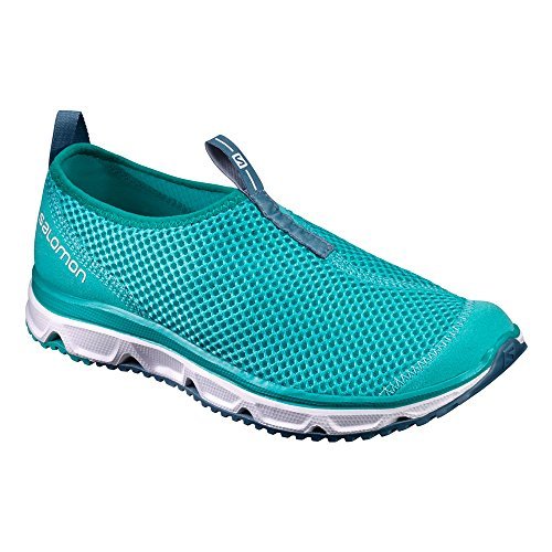 Salomon Women's RX Moc 3.0 W Trail Running Shoes, Various Colours (Ceramic/White/Mallard Blue), 8 UK