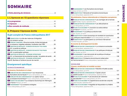 Book's Cover of Annales Annabac 2018 SES Tle ES: sujets et corrigés du bac Terminale ES