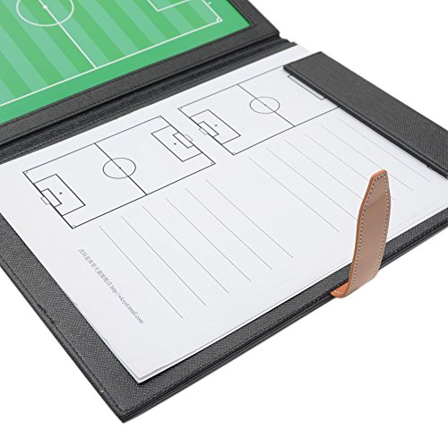 BizoeRade Taktiktafel Fußball Coach Board mit Stift, Radiergummi, Magnet, Digitale Großem LCD-Display Stoppuhr - 6
