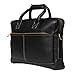 Leather World Genuine Leather 15.6 Laptop Office Shoulder Bag (Black) RS.3399.00