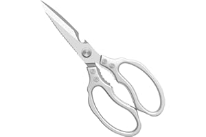 SHUNCHG Küchenschere aus Edelstahl Scharfe Schere Küche Haushaltsschere Spülmaschinenfest Knochenschere Scheren Allzweckschere Kochschere Geflügel Gemüseschere