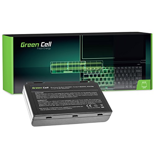 Green Cell® Standard Serie A32-F82 A32-F52 Laptop Akku für Asus K50 K50AB K50C K50i K50IJ K50iN K51 K51AC K70 K70IJ K70IO (6 Zellen 4400mAh 10.8V Schwarz)