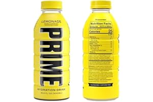 GENERIC Prime Hydration Sports Drink by Logan Paul & KSI Lemonade - 500ml