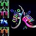 Produktbild OriGlam 2pcs mode führte schnürsenkel schnürsenkel blinklicht leuchtstab neon schuh binden auf strings leuchtenden schnürsenkel disco party supplies (mehreren)