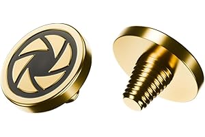 JJC Kameraauslöser Auslöseknopf für Fujifilm Fuji X Half X-T5 X-T4 X-T3 X-T30 X-T30 II X-T20 X-PRO3 X100VI X100V X-E4 X-E3 Sony RX1R II RX10 IV III Lecia Q3 43 Q3 M10 M9 Nikon Df F3 - A4