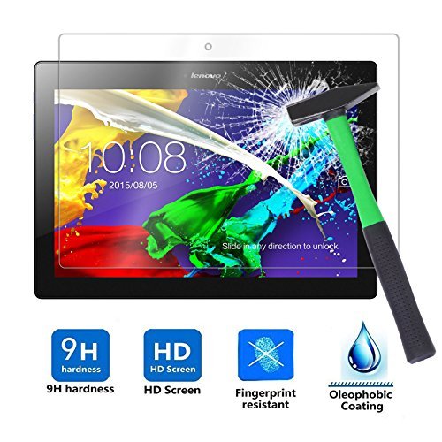 Lenovo Tab 2 A10-70 / Tab 2 A10-70L / Tab 2 A10-70F / Tab 2 A10-30F / Tab 2 A10-30L / Tab 3 10 Business Displayschutz , Infiland Glas Folie Schutzfolie Glas Panzerfolie Displayschutzfolie für Lenovo Tab 2 A10-70 / Tab 2 A10-30 / Tab 3 10 Business 10,1 Zoll Tablet(Tempered Glass)