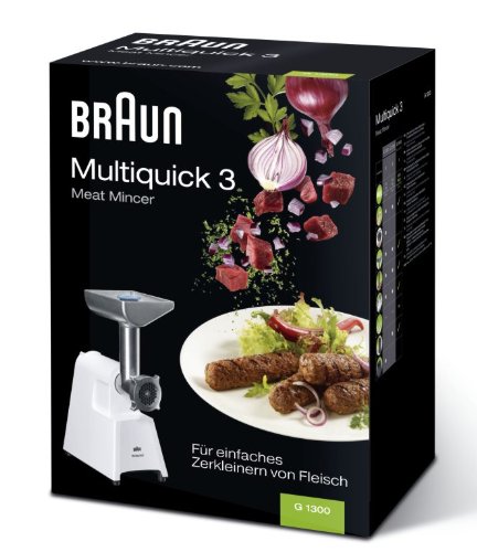 Braun G 1300 Multiquick 3 Meat Mincer Fleischwolf - 4