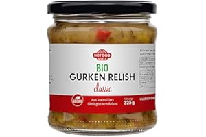 ‎HOT DOG WORLD HOT DOG WORLD - Bio Gurken Relish 325g