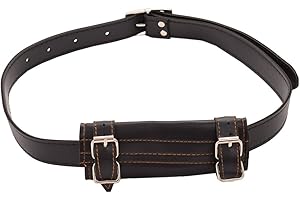 BLESSUME Swords Frog Holster with Belt Medieval Rapier Cross Lacing Holder Belt