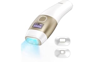 Svoky IPL Geräte Haarentfernungsgerät Laser für Frauen und Männer mit 999.900 Lichtimpulse, Dauerhaft Schmerzlose Laser-Haarentfernung Mit Gefrierfunktion für Gesicht Achselhöhlen Beine Bikinizone