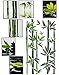 Produktbild alles-meine.de GmbH Set - Fliesensticker / Badezimmer / Wandtattoo - Eckig - Wellness Spa / Bambus..