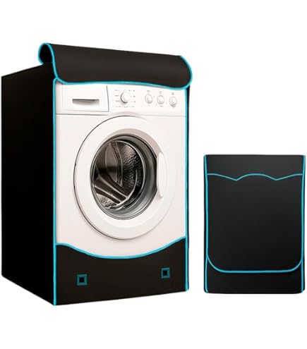 1 Stuk - Wasmachine Hoes - Wasmachine Beschermer - Waterdicht, Zonwerend en Stofdicht - Past op de meeste machines met voorlader - 60 x 60 x 85 CM
