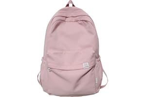 TIAASTAP Estetyczny plecak torby szkolne dla nastolatek plecaki do szkoły dla dziewcząt kobiet plecaki do szkoły plecak na uczelnię powrót do szkoły, różowy