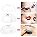 Anself 6Pcs Eyeshadow Stencil Eyeshadow Shaper Makeup Tool