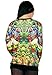 THENICE Women's Digital Print Pullovers Sweatshirt (Green)