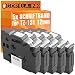 Produktbild Gorilla-Ink® 5x Schriftband-Kassette kompatibel für Brother P-Touch TZ-131 TZe-131 P 750TDI P 750W P 750W + 4 Tapes PT-P 900NW PT-P 900 Series PT-P 900W RL 700S