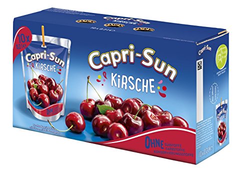 Capri Capri da sole da sole ciliegio 10 Box, Confezione da 4 (4 x 200 ml)