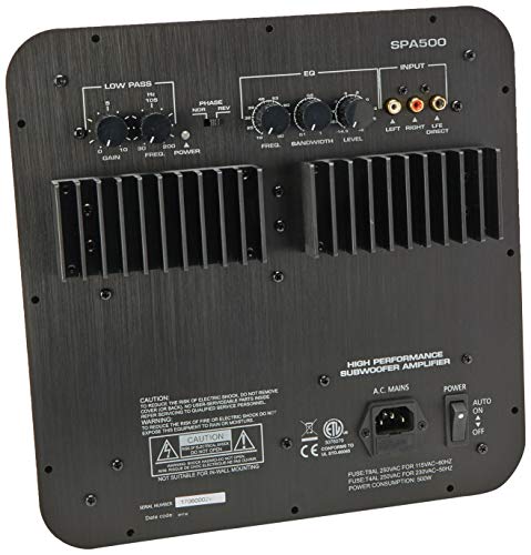 Dayton Audio SPA500 500W Subwoofer Plate Amplifier