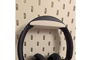 GENERIC IKEA Skadis Headphone Hanger - White Pegboard Organiser for Tools, Pens, & Accessories - Space Saving Storage