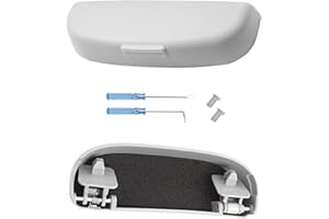 GAFAT Compatibile con Jeep Renegade 2015-2022 2023 Porta Occhiali da Sole, Renegade Custodie Occhiali, Accessorio Renegade (Grigio)