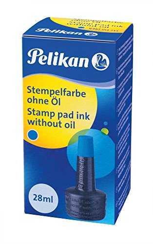 Pelikan 351213 - Tinta de sellar (4k, 28 ml), color azul