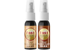 Pomrone Rimuovi Graffi per Pavimenti in Legno, 2 Pezzi Riparazione Graffi per mobili in Legno, Agente di ritocco riparatore di Graffi per Pavimenti per eliminare Le Macchie dai Pavimenti in Legno