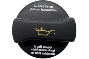 VJOLI Öleinfülldeckel Motoröl-Einfülldeckel Kompatibel mit VW Golf Jet ta Bora Polo Pas sat au di A1 A3 A4 A6 Skoda Golf 3 4 5 6