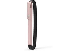 MoKo Funda de Lápiz para Apple Pencil Pro, Apple Pencil (USB-C), Apple Pencil 1ª/2ª Generación, Apple Pencil Funda Protectora con Banda Elástica para Tabletas de 9,7"-12,9", Oro Rosa