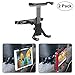 Price comparison product image Car Headrest Mount, POMILE 360°Adjustable Car Seat Headrest Mount Holder for Portable DVD Player, 7-12 Inch iPad Pro/iPad Air/iPad Mini, Tablets, Samsung Galaxy Tab, Kindle Fire (7-12 Inch2 Pack)