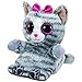 Produktbild TY 00026 - Molly mit Glitzeraugen, 15 cm, Katze grau