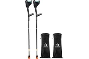 ‎SAFE AGE Safe Age® Krücken zur Rehabilitation - höhenverstellbar - Laufhocker - Ellbogenhocker (2 stück)