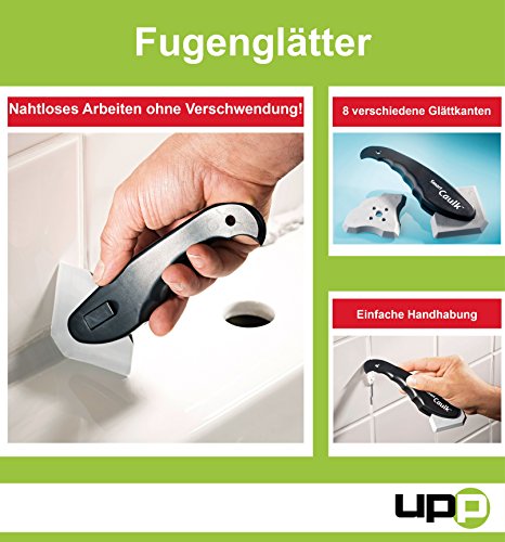 UPP Products Fugenglätter 9 in 1 / Fugenabzieher / Glättspachtel / Fugenset - 4