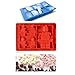 Produktbild CISL Silikonbackform Silikon Backform Lego Figuren Männchen 16 x 11 cm Rot*Neu*OVP*