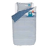 Lieferumfang: 1x Deckenbezug (135x200 cm) und 1x Kissenbezug (80x80 cm)